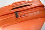 Большой чемодан из полипропилена 73 л March Gotthard, оранжевый