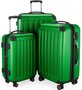 Комплект валіз із полікарбонату Hauptstadtkoffer Spree, зелений
