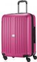 Велика пластикова валіза 74/90 л HAUPTSTADTKOFFER Xberg Germany, рожева матова