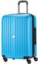 Велика пластикова валіза 74/90 л HAUPTSTADTKOFFER Xberg Germany, блакитна матова