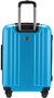 Большой пластиковый чемодан 74/90 л HAUPTSTADTKOFFER Xberg Germany, голубой матовый