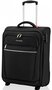 Малый чемодан на двух колесах Travelite Cabin ручная кладь на 44 л весом 1,9 кг Черный