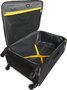 Средний тканевый чемодан 60 л CAT Cube Combat Visiflash, черный