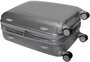 Средний чемодан из поликарбоната 66/78 л Vip Collection Galaxy 24 Silver