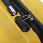 Средний пластиковый чемодан 64 л Vip Collection Benelux 24 Yellow