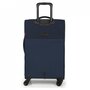 Gabol Roma 65 л чемодан из полиэстера на 4 колесах синий