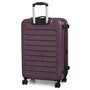 Members Chevron 142 л валіза з ABS-пластику на 4 колесах фіолетова