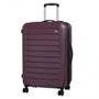 Members Chevron 94 л чемодан из ABS-пластика на 4 колесах фиолетовый