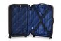 Members Chevron 44 л чемодан из ABS-пластика на 4 колесах фиолетовый