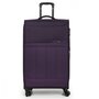 Gabol Roma 95 л чемодан из полиэстера на 4 колесах фиолетовый