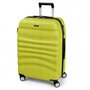 Gabol Wrinkle 90 л чемодан из поликарбоната на 4 колесах оливковый