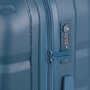Большой пластиковый чемодан 85 л Gabol Trail (L) Blue