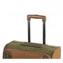 Members Boston 30 л чемодан из искусственной замши на 4 колесах коричневый