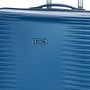 Gabol Balance (L) Blue 85 л валіза з ABS пластику на 4 колесах блакитна