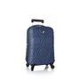 Heys EcoOrbis 36 л чемодан из ABS пластика на 4 колесах темно-синий