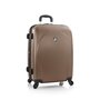 Heys xcase Spinner (M) Taupe 73 л чемодан из поликарбоната на 4 колесах темно-серый