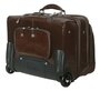 Кожаная дорожная сумка на 2-х колесах 36 л Vip Collection 47865 Brown