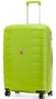 Большой чемодан из полипропилена 78/86 л Roncato Spirit, зеленый