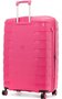 Большой чемодан из полипропилена 78/86 л Roncato Spirit, розовый