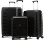Комплект чемоданов из полипропилена Roncato Spirit, черный