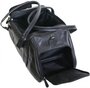 Кожаная дорожная сумка 19 л Vip Collection 1606 Black Flotar