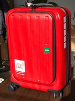 Мала валіза із полікарбонату 34 л Lojel Lucid 2, червона Lj-CF1717S_R
